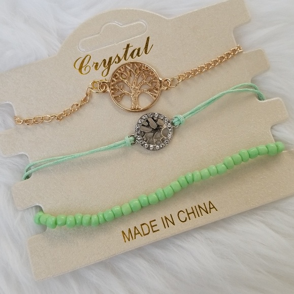 Jewelry - Sold out Green bracelet set